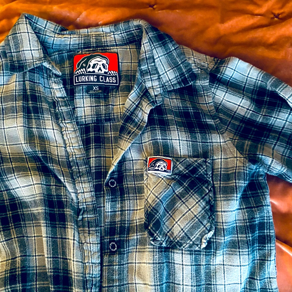 Lurking Class Flannel SIZE XSMALL EUC